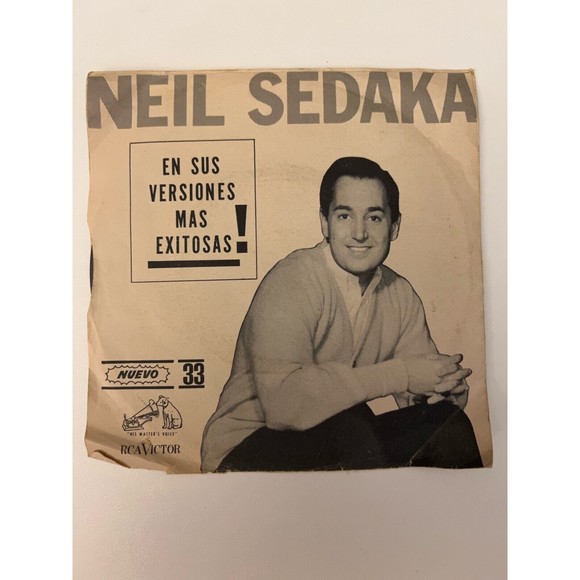 Neil Sedaka El Sonador / Tus Caprichitos 7" Vinyl Discos Fravega RCA Victor VG - Picture 2 of 6